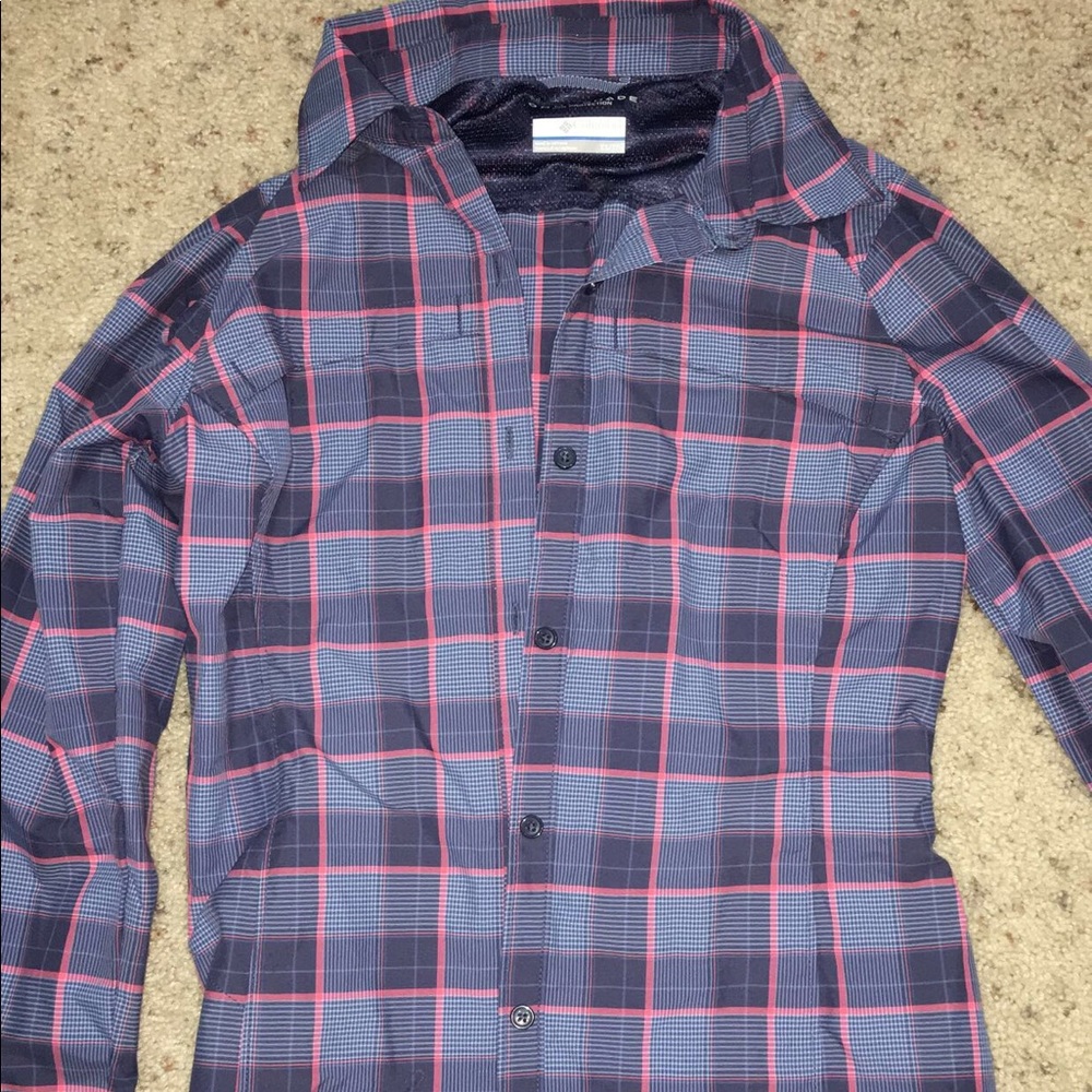 Columbia Outdoor Wear Flannel/light coat